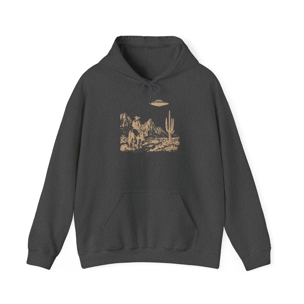 Vintage Western Alien Abduction Sweatshirt