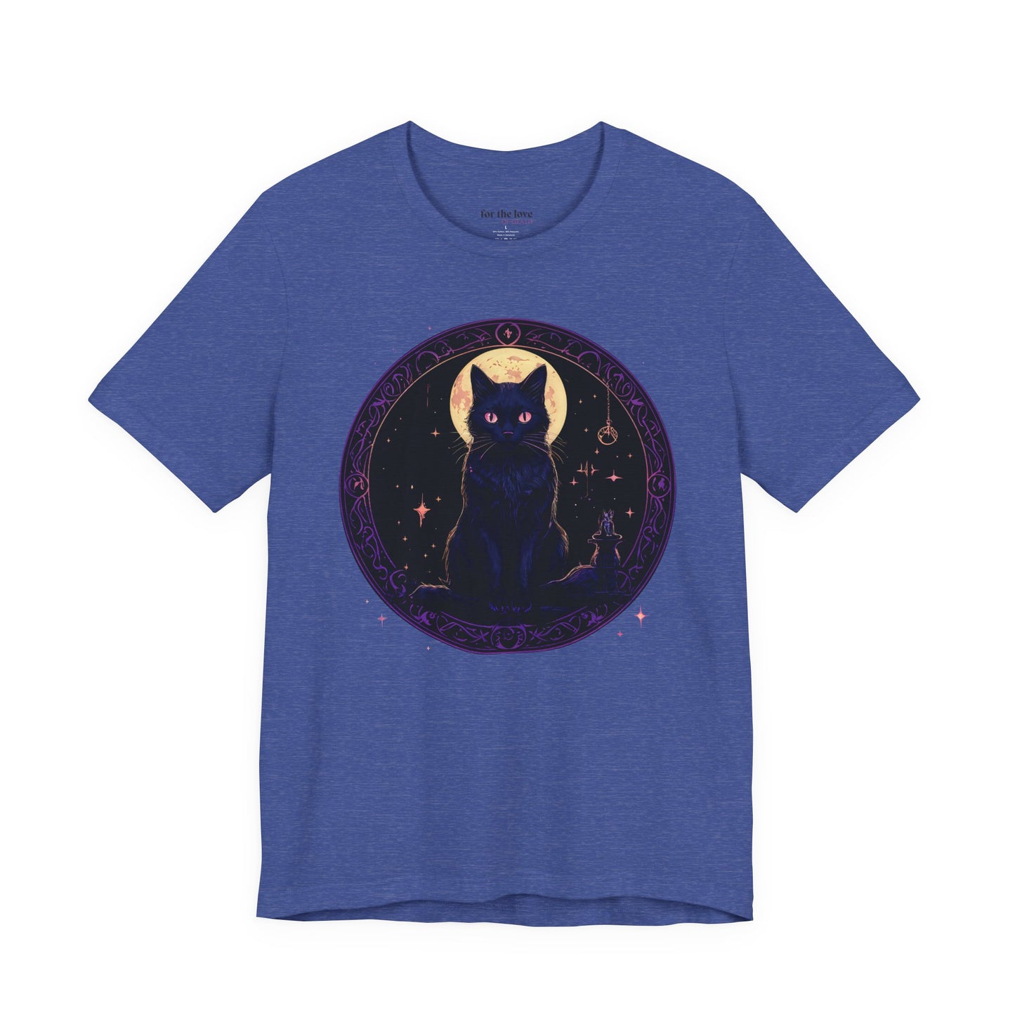 Celestial Witch Cat Moon T-Shirt