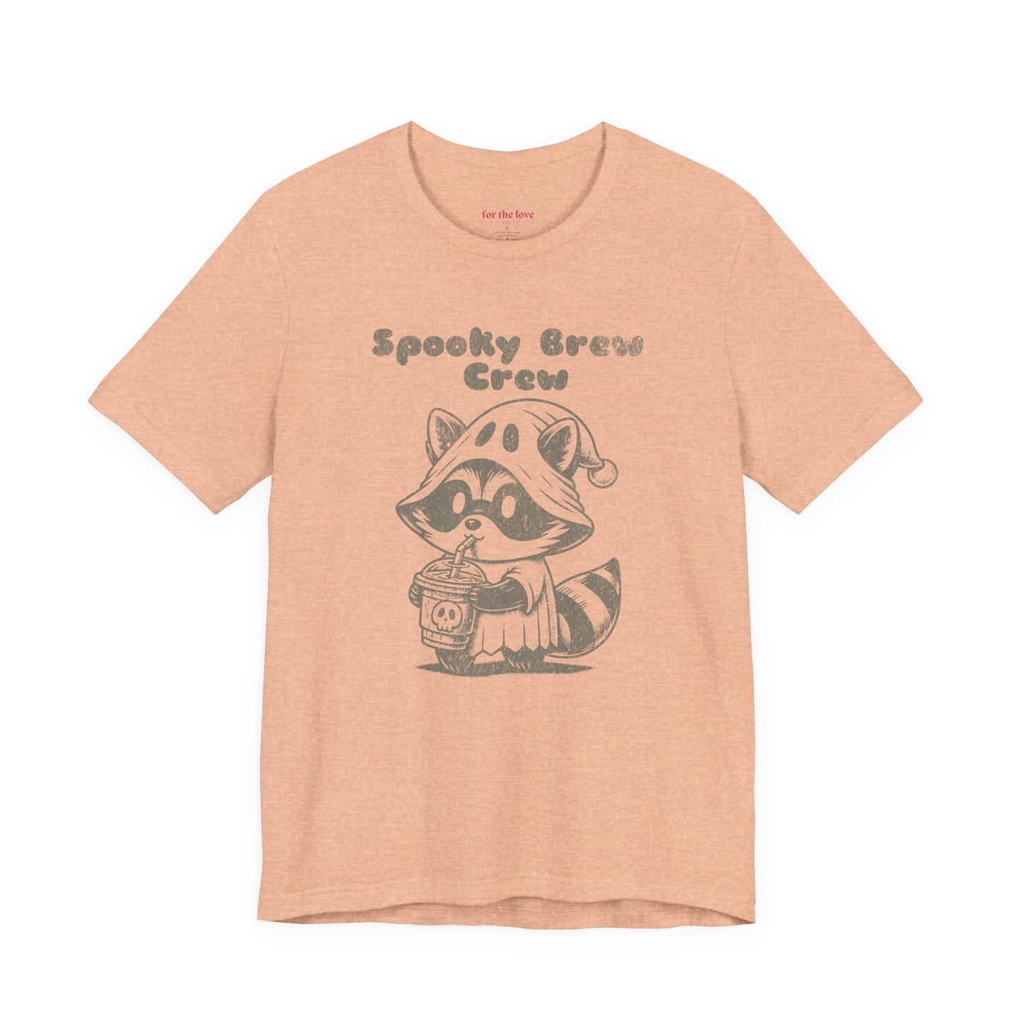 Spooky Brew Crew Raccoon Shirt