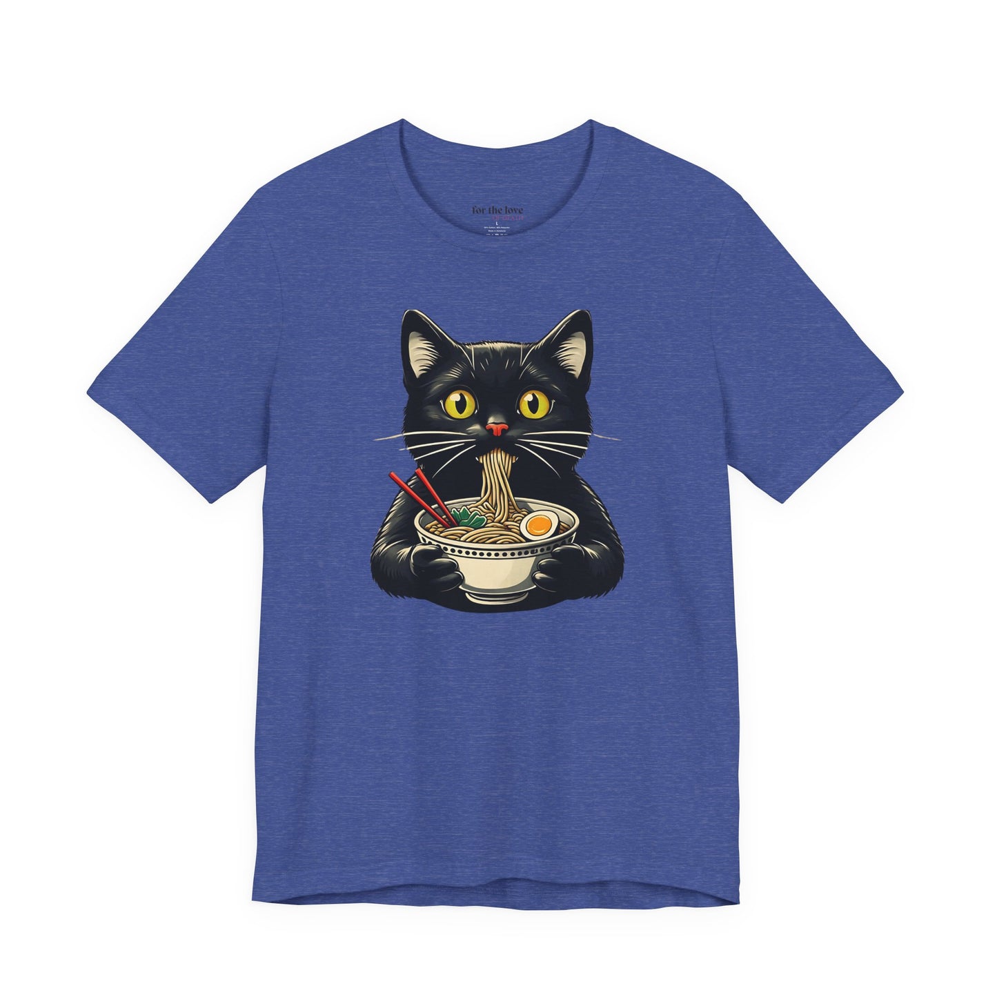 Cat Eating Ramen T-Shirt
