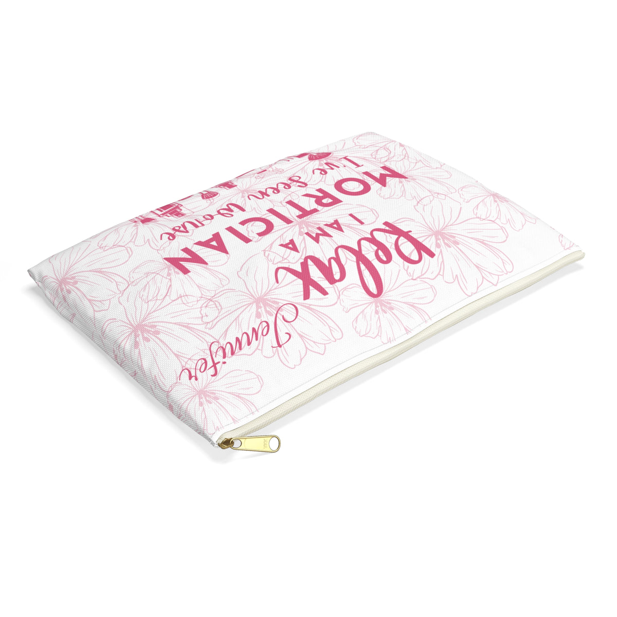 Relax, I'm a Mortician Makeup Personalized  Bag
