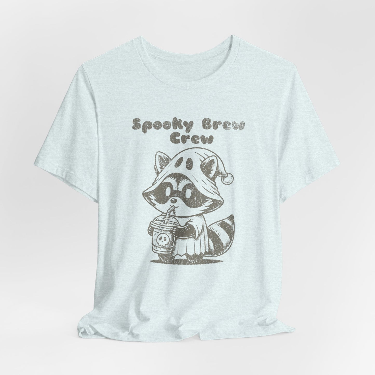 Spooky Brew Crew Raccoon Shirt