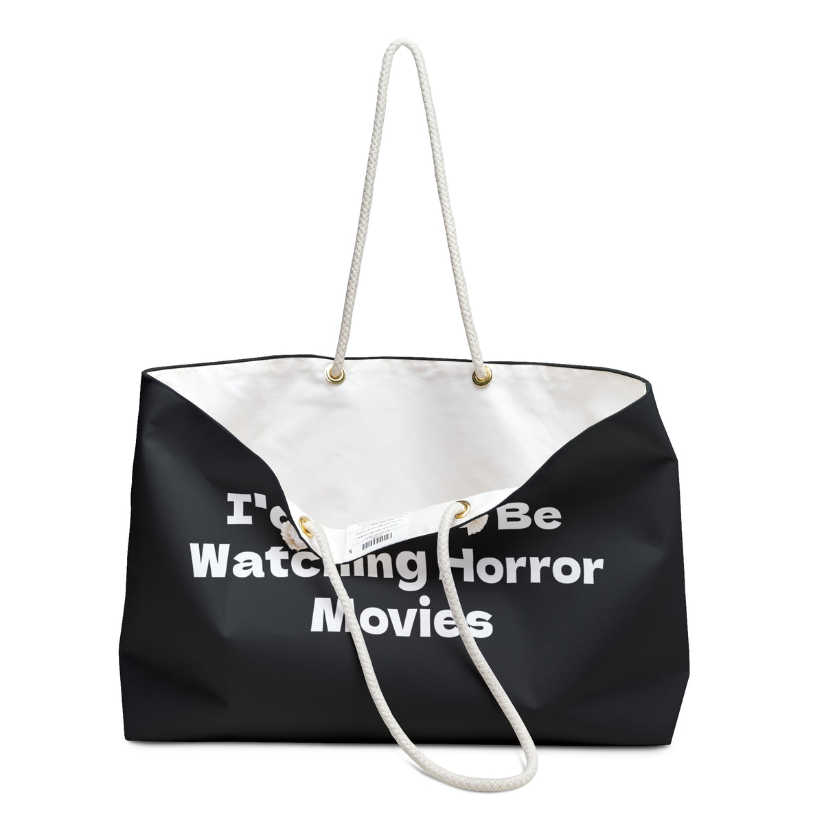 I'd Rather Be Watching Horror Movies Weekender Bag