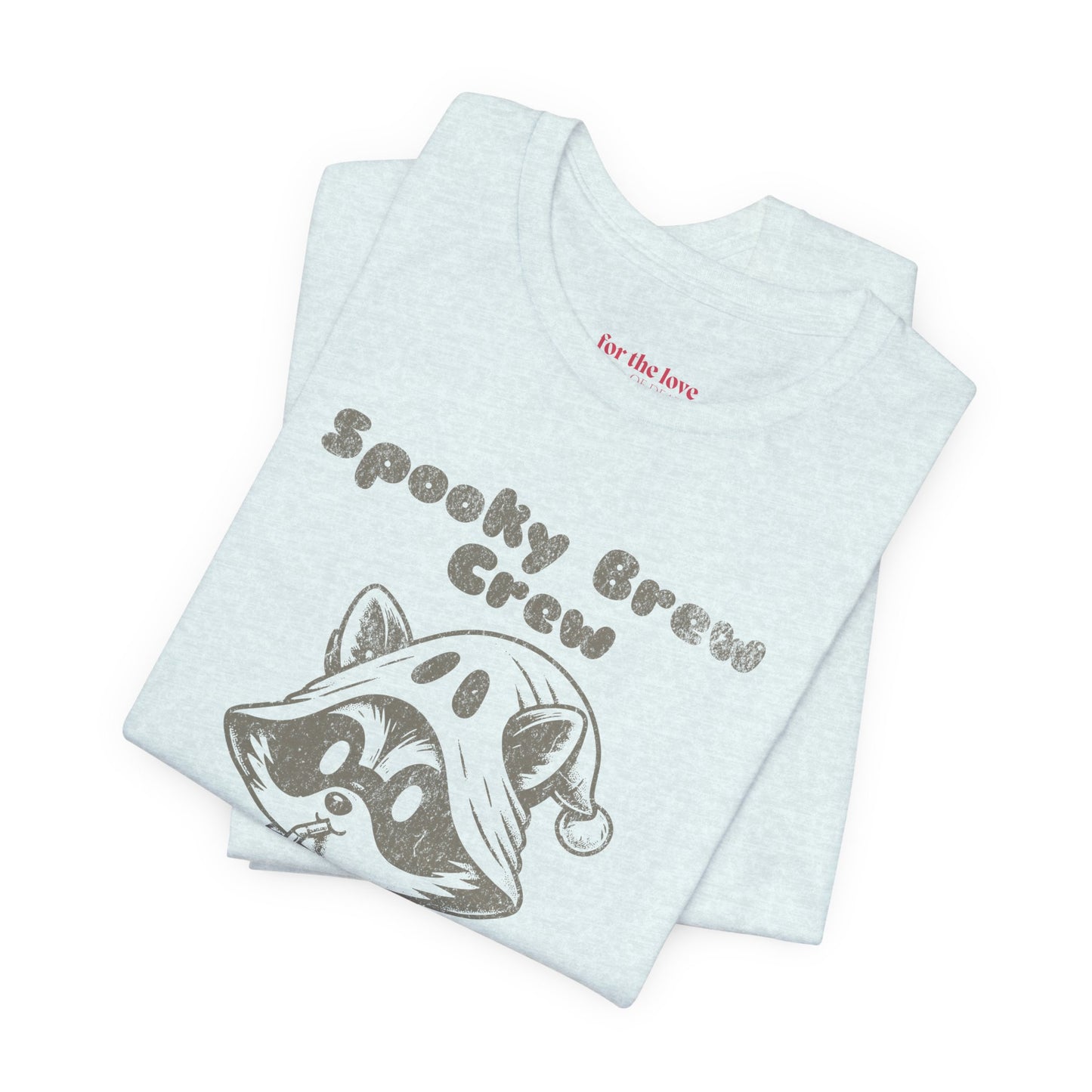Spooky Brew Crew Raccoon Shirt