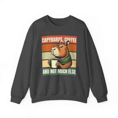 Capybaras, Coffee & Not Much Else Sweatshirt