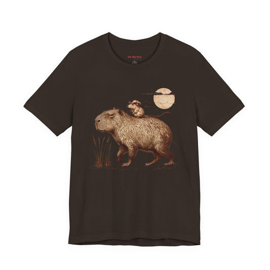 Capybara Cowboy Tee