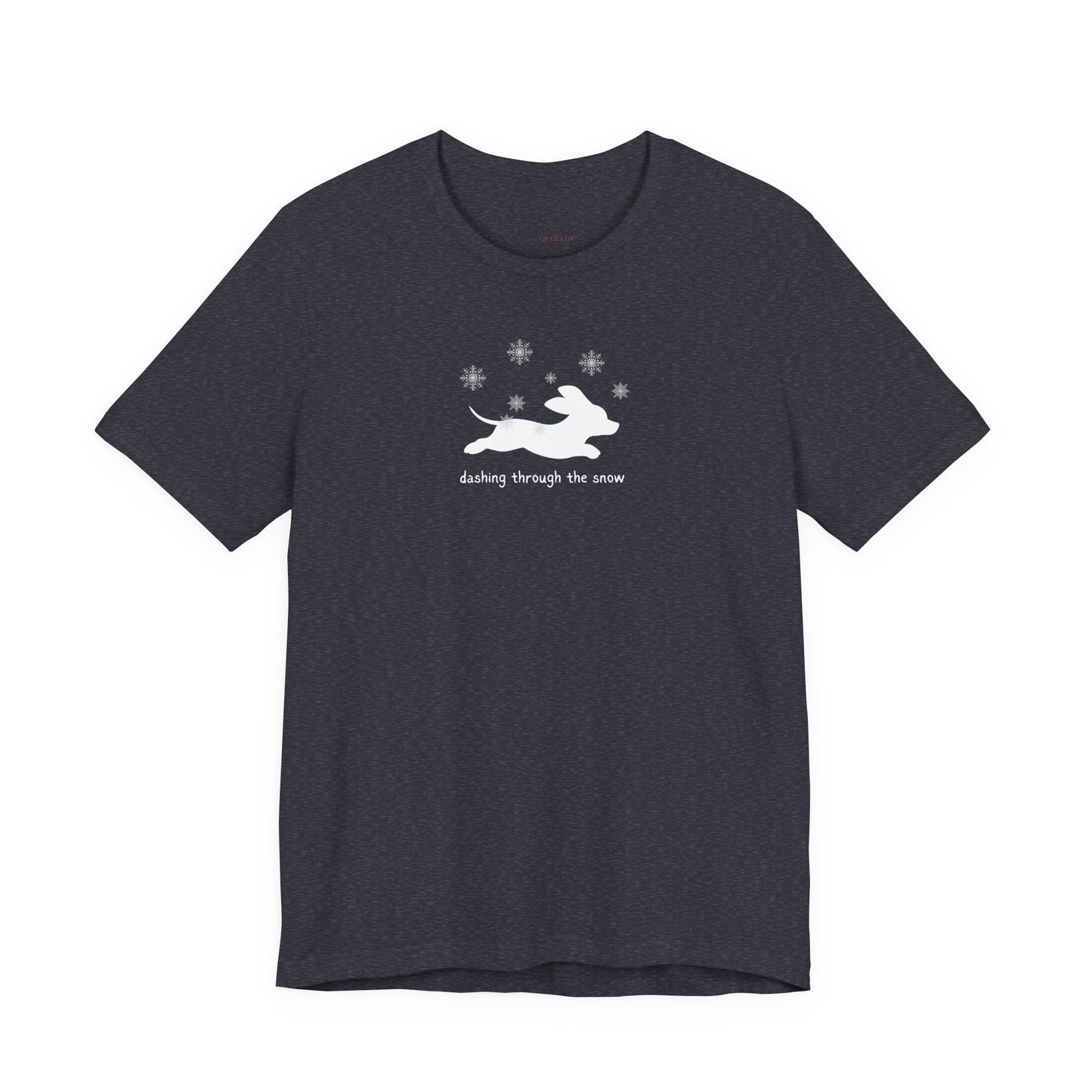 Dashing Through the Snow Wiener Dog T-Shirt
