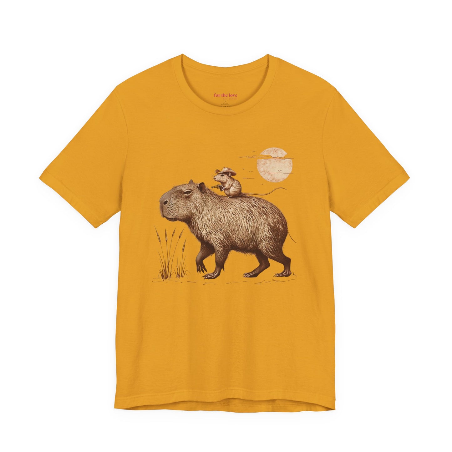 Capybara Cowboy Tee