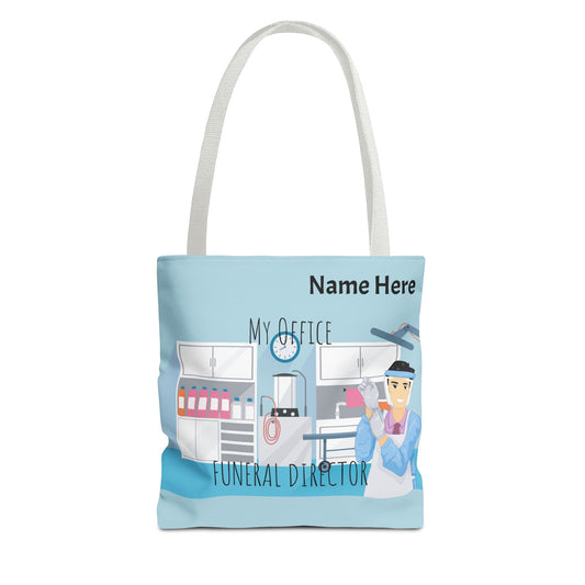 Personalized Funeral Director Tote Bag