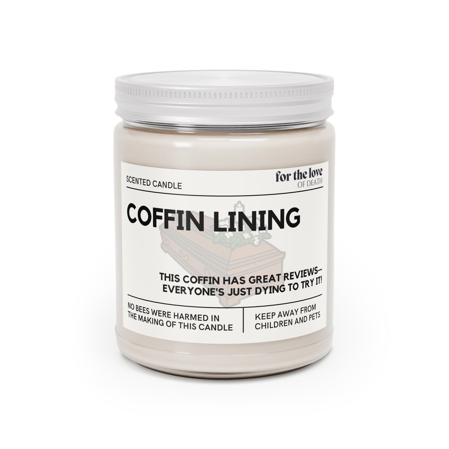 Coffin Lining Candle
