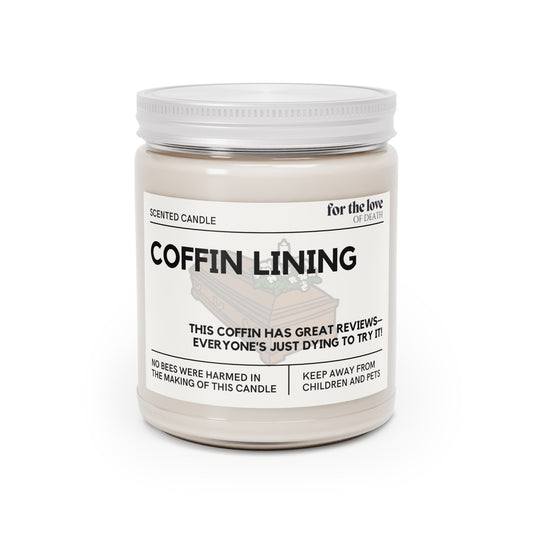 Coffin Lining Candle