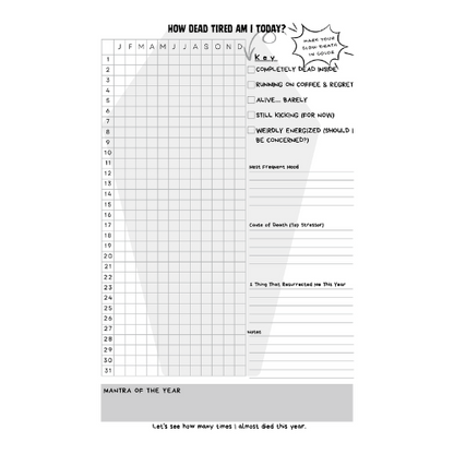 Of Course I'm Tired, I'm a funeral director Journal
