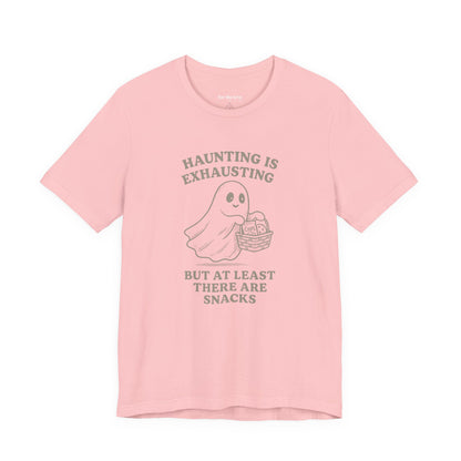 Haunting Is Exhausting Ghost Tee