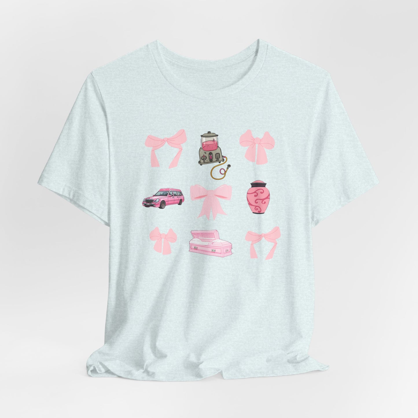 Coquette Casket Bow T-Shirt
