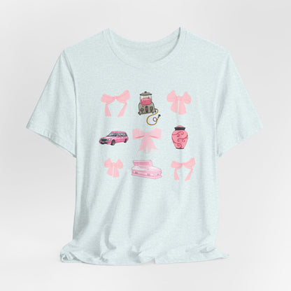 Coquette Casket Bow T-Shirt