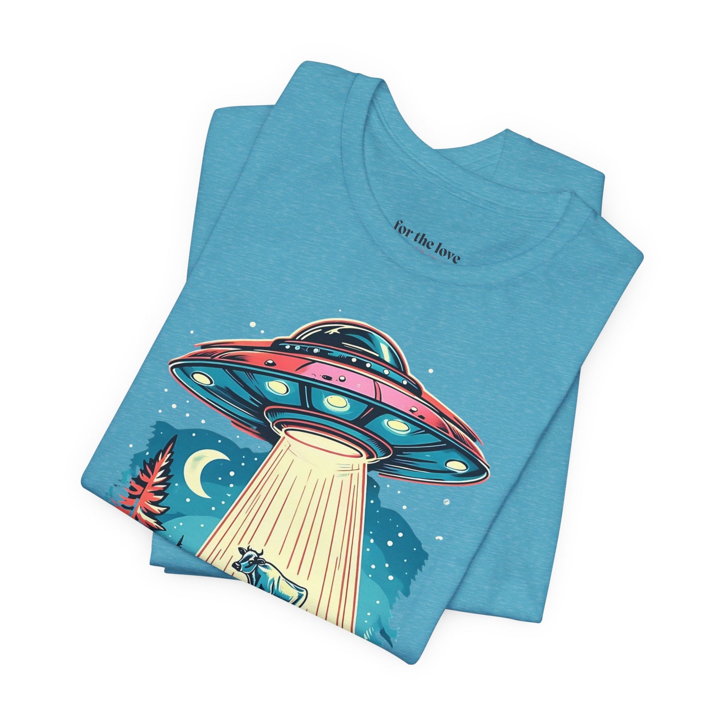 UFO Alien Abduction T‑Shirt