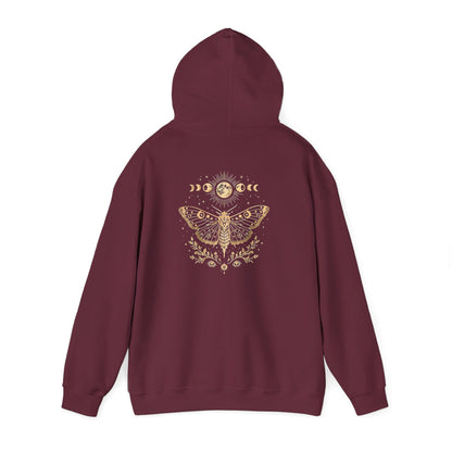 Celestial Death Moth Hoodie