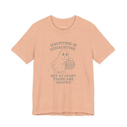 Haunting Is Exhausting Ghost Tee