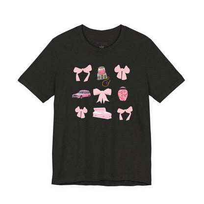 Coquette Casket Bow T-Shirt