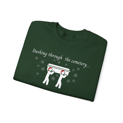 Dashing Through the Snow with Casket Sweatshirt