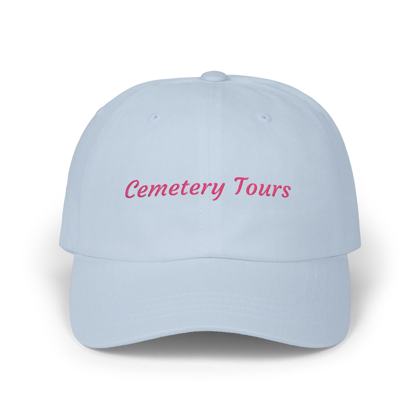 Cemetery Tours Embroidered Cap