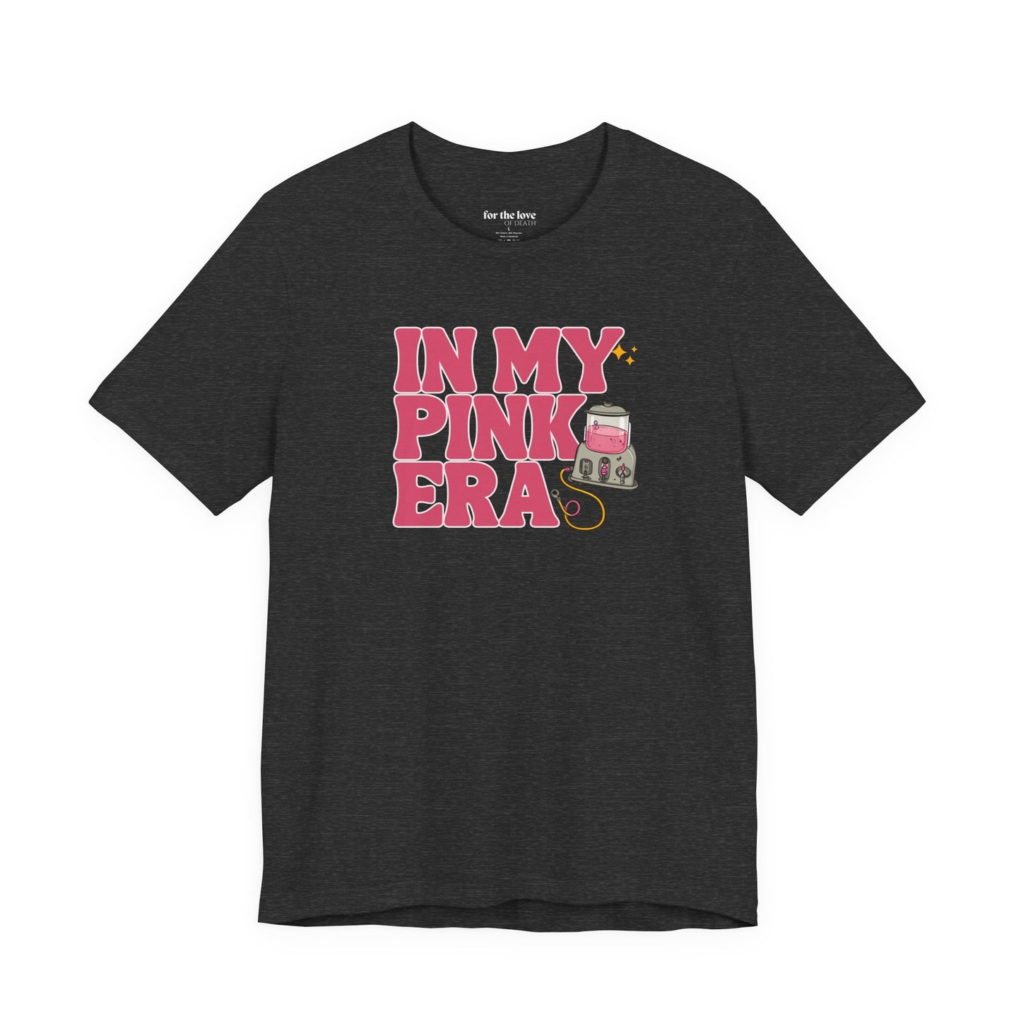 In my Pink Era Embalming T-shirt