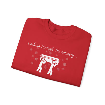 Dashing Through the Snow with Casket Sweatshirt