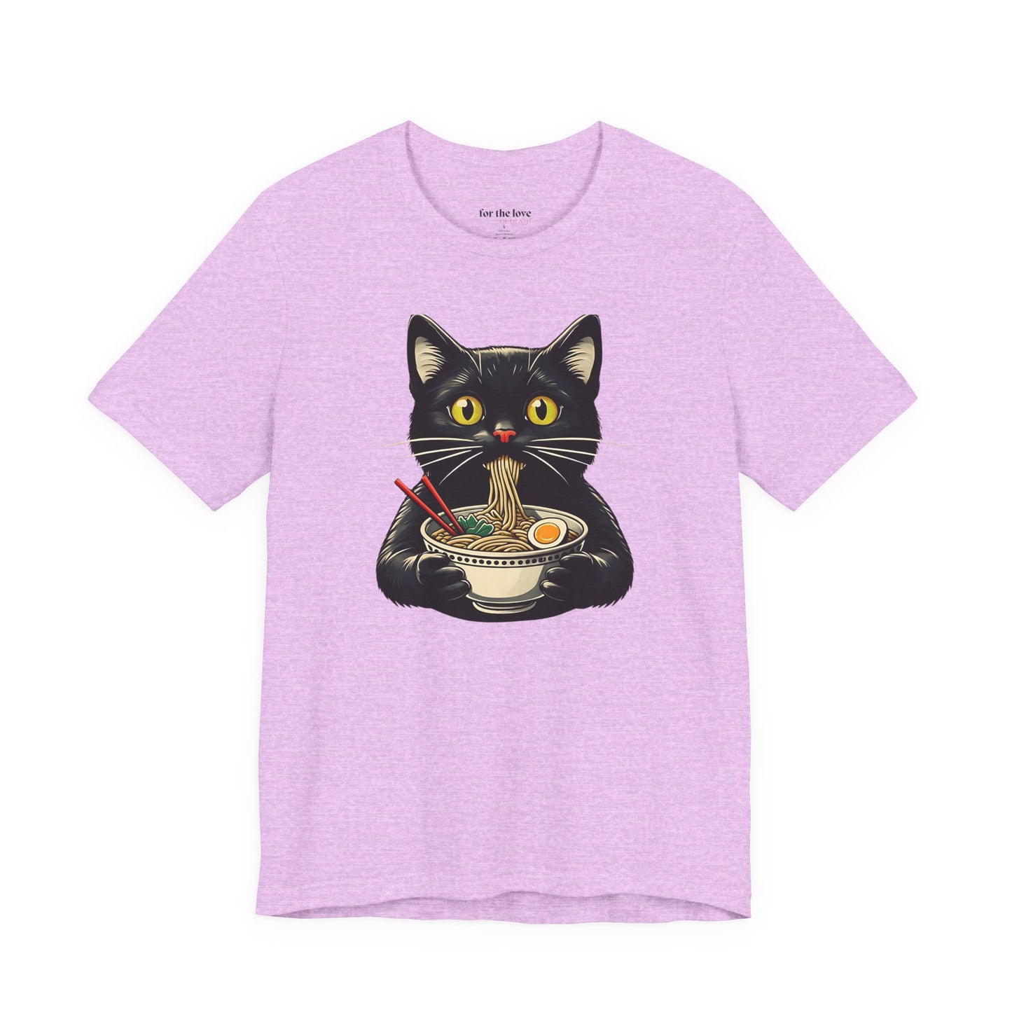 Cat Eating Ramen T-Shirt