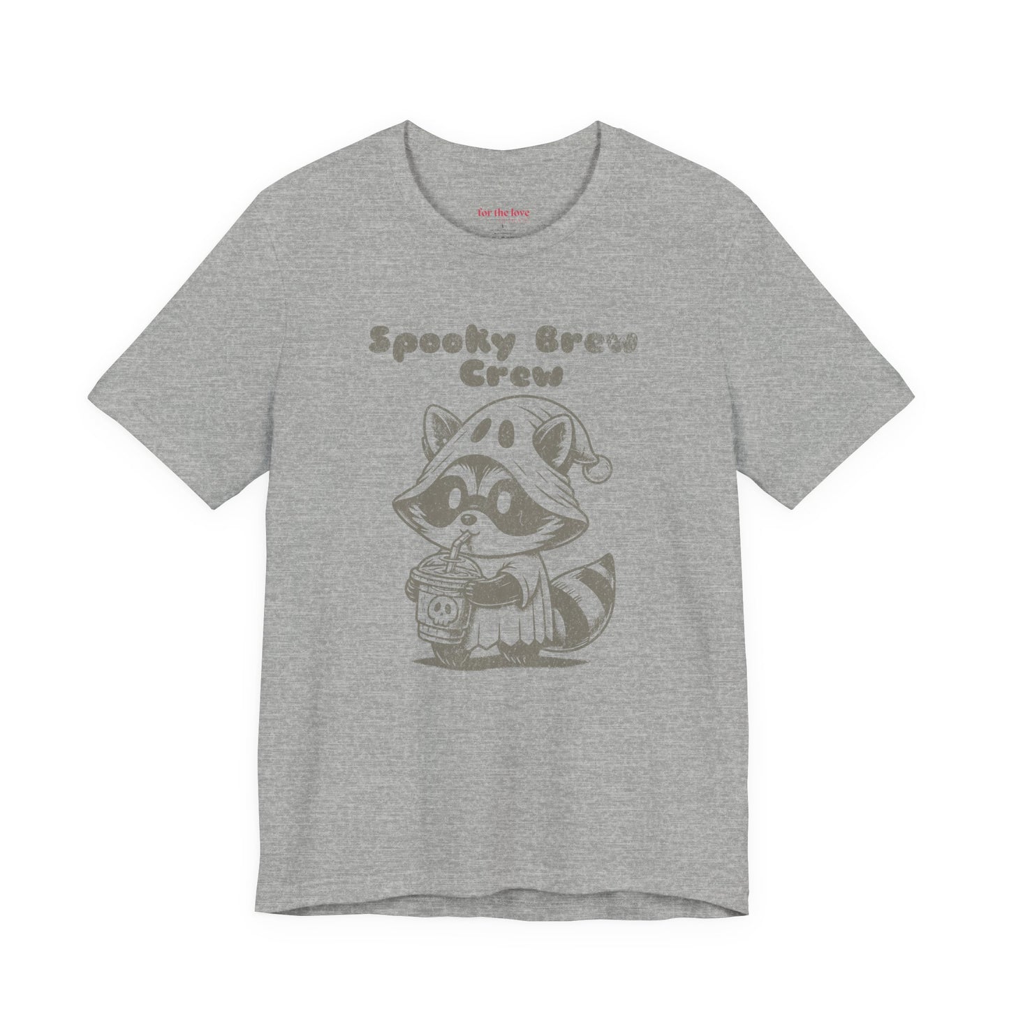 Spooky Brew Crew Raccoon Shirt