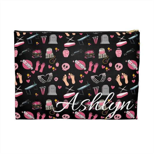 Personalized Mortician Makeup Bag