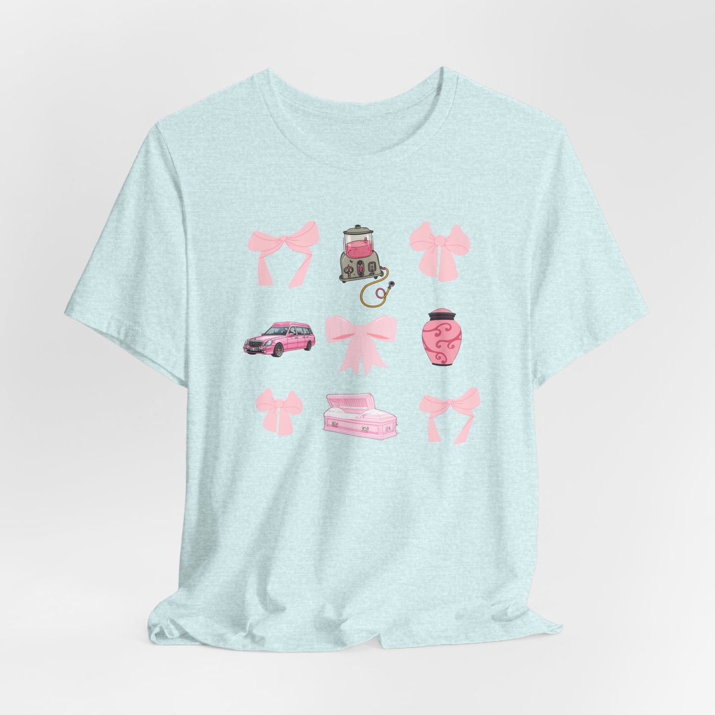 Coquette Casket Bow T-Shirt