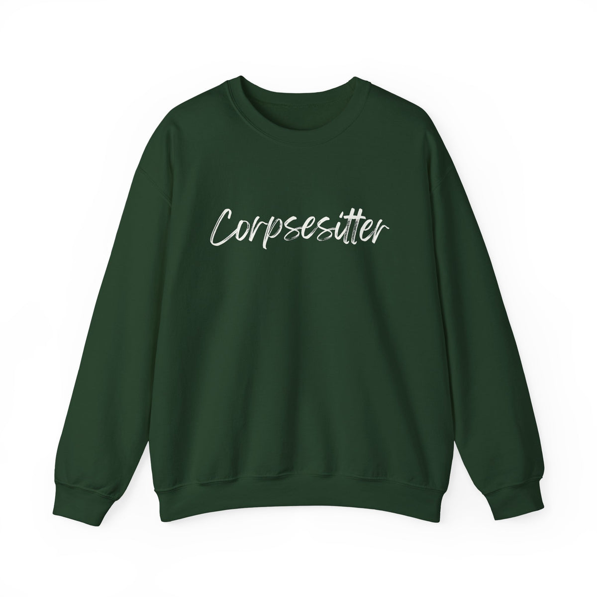 Corpsesitter Sweatshirt | Funny Mortician & Funeral Director Crewneck