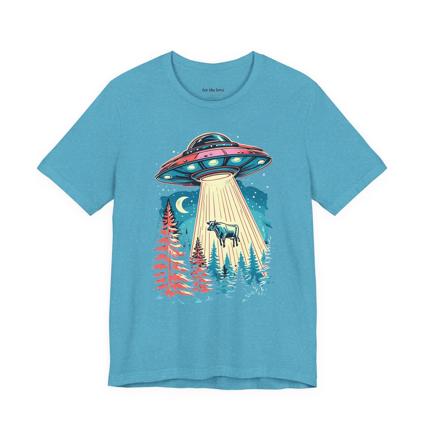 UFO Alien Abduction T‑Shirt