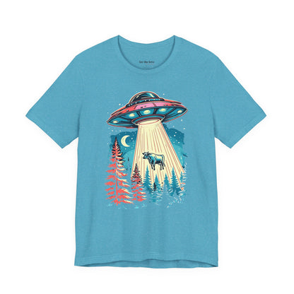 UFO Alien Abduction T‑Shirt