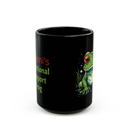 Emotional Support Frog Personalized Mug