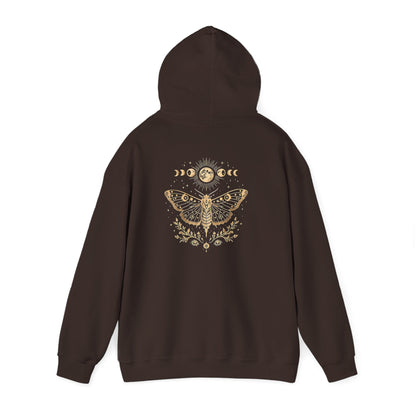 Celestial Death Moth Hoodie