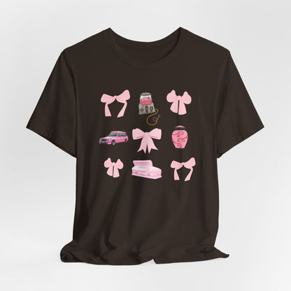 Coquette Casket Bow T-Shirt