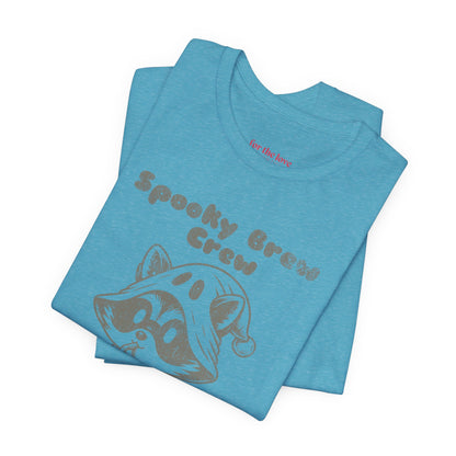 Spooky Brew Crew Raccoon Shirt