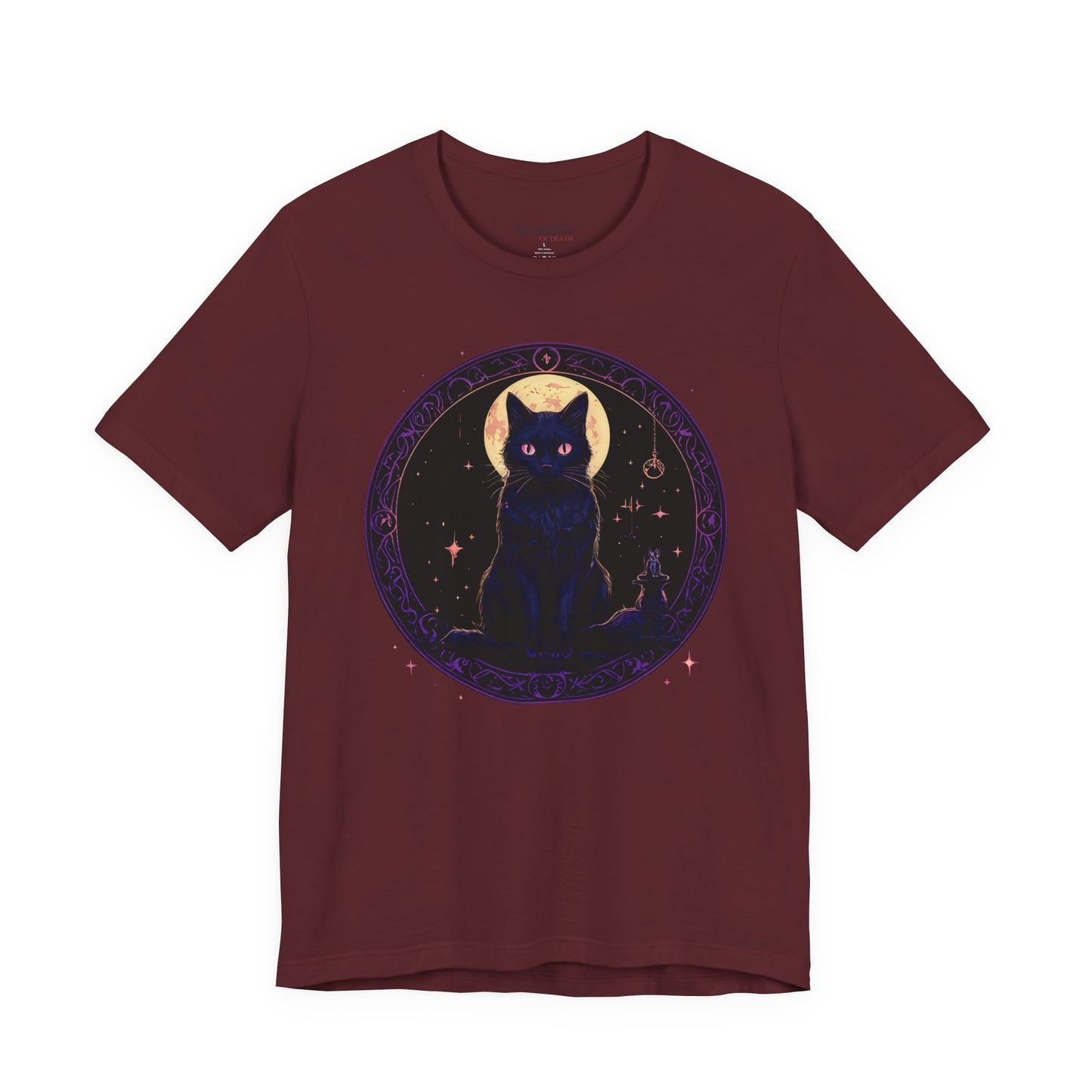 Celestial Witch Cat Moon T-Shirt