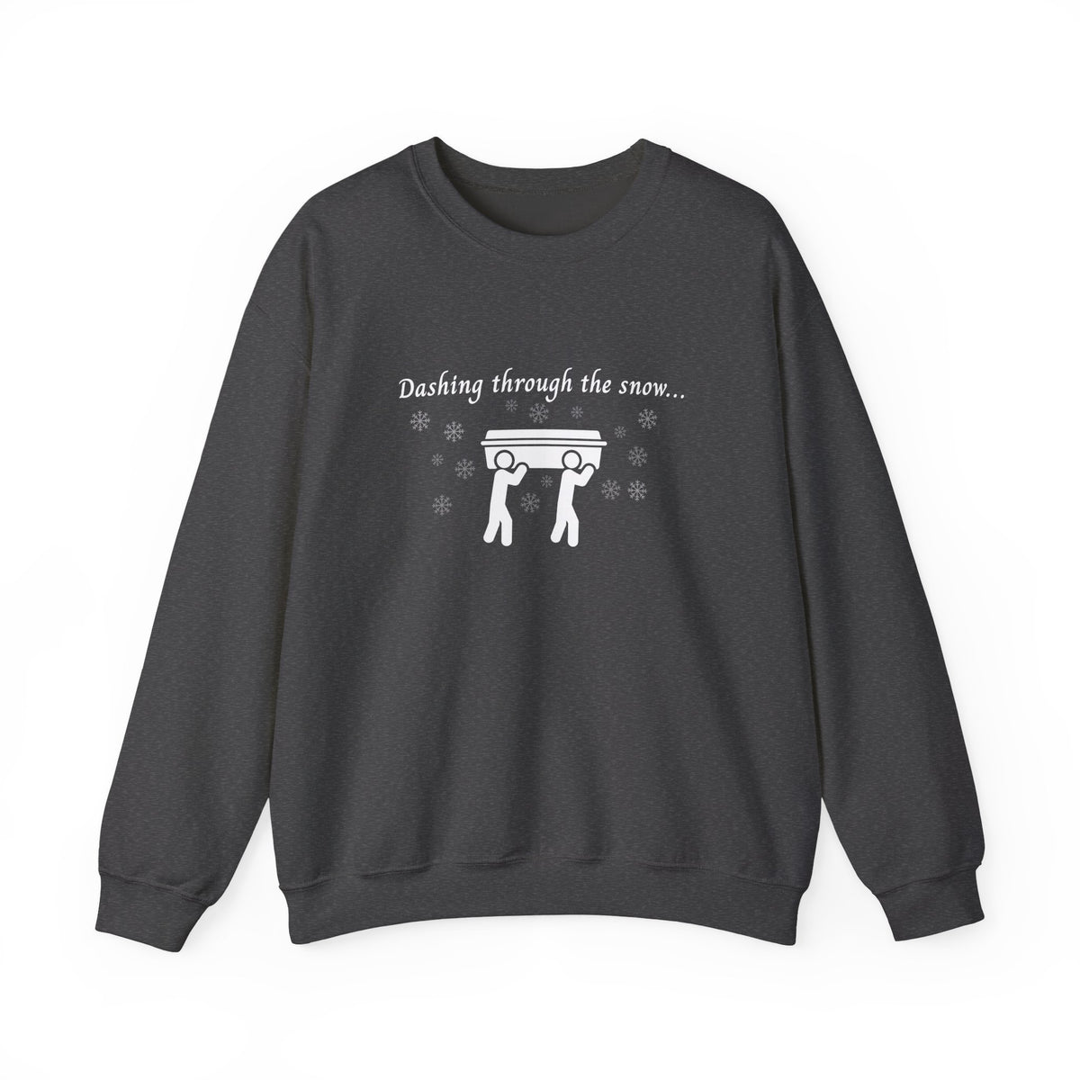 Dashing Through the Snow with Casket Sweatshirt