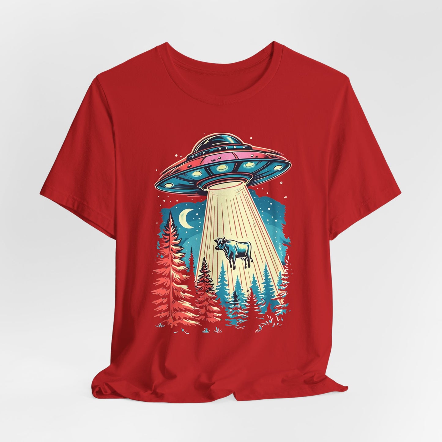 UFO Alien Abduction T‑Shirt