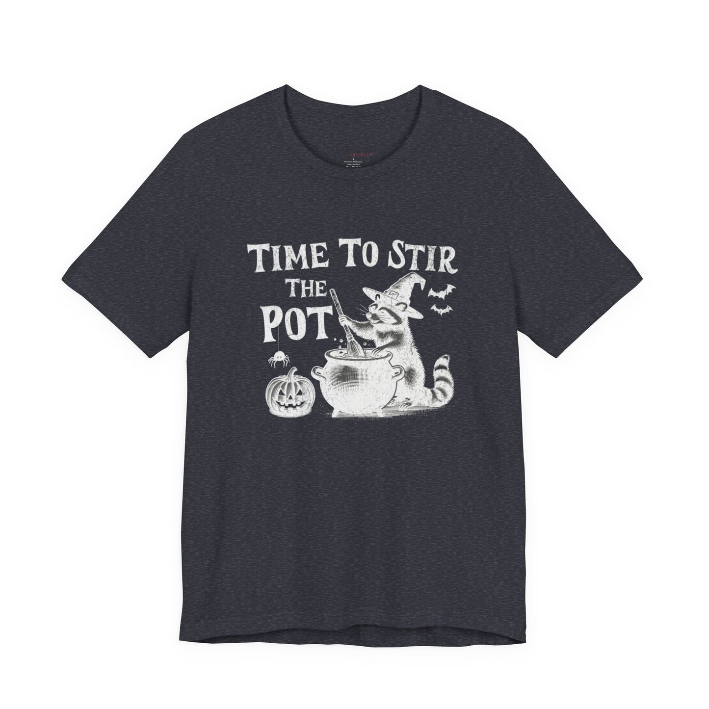 Time to Stir the Pot Raccoon Witch T-Shirt