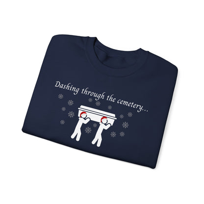 Dashing Through the Snow with Casket Sweatshirt