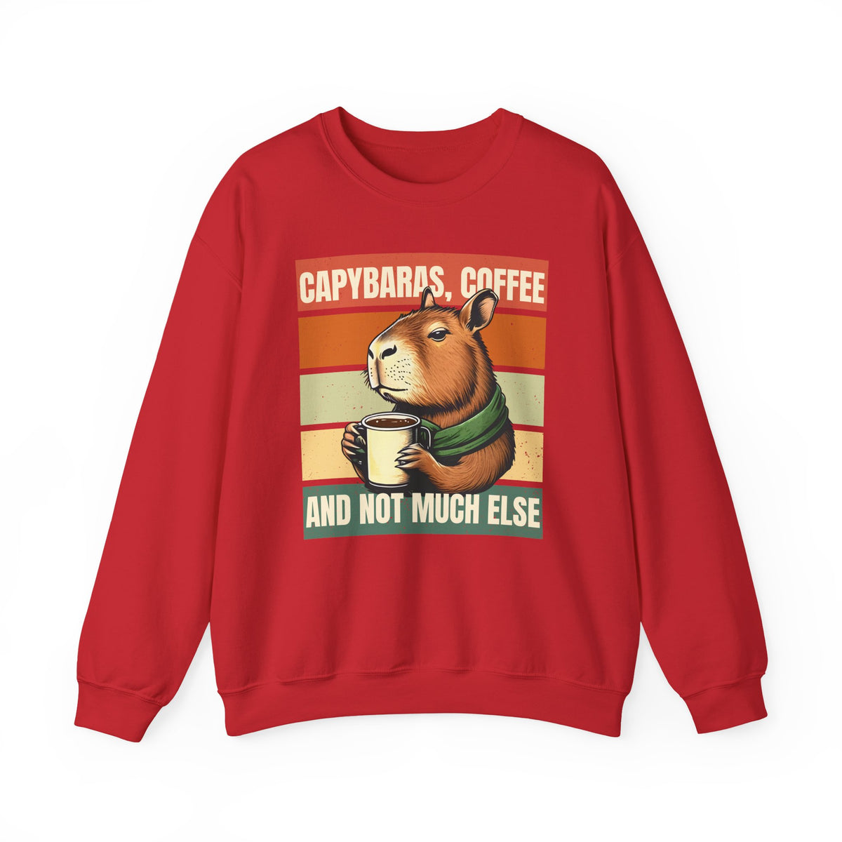 Capybaras, Coffee & Not Much Else Sweatshirt