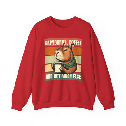 Capybaras, Coffee & Not Much Else Sweatshirt