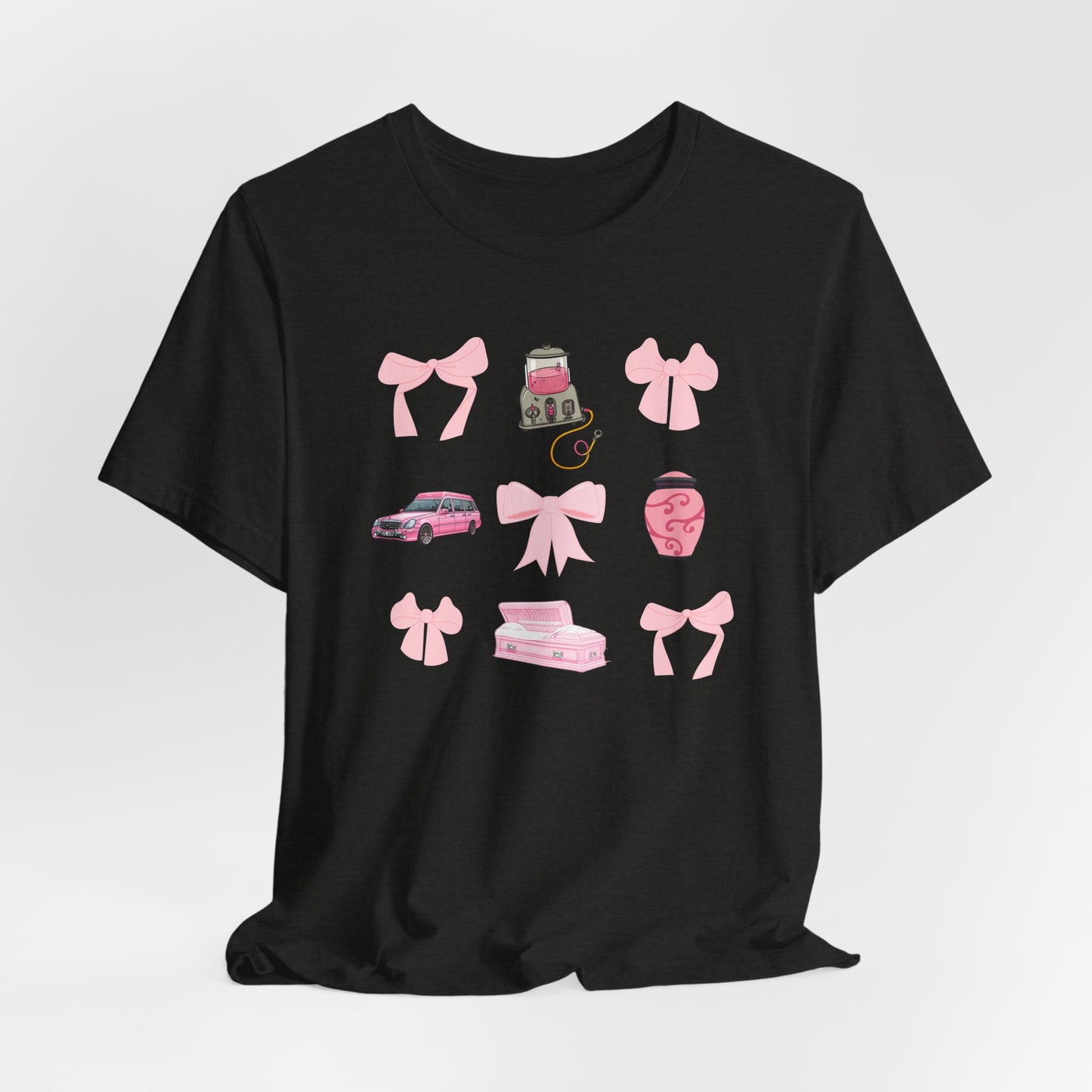 Coquette Casket Bow T-Shirt