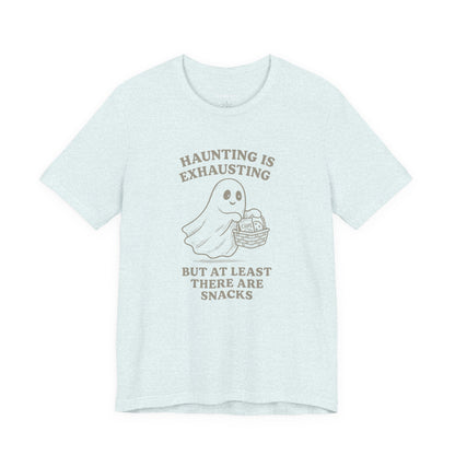 Haunting Is Exhausting Ghost Tee