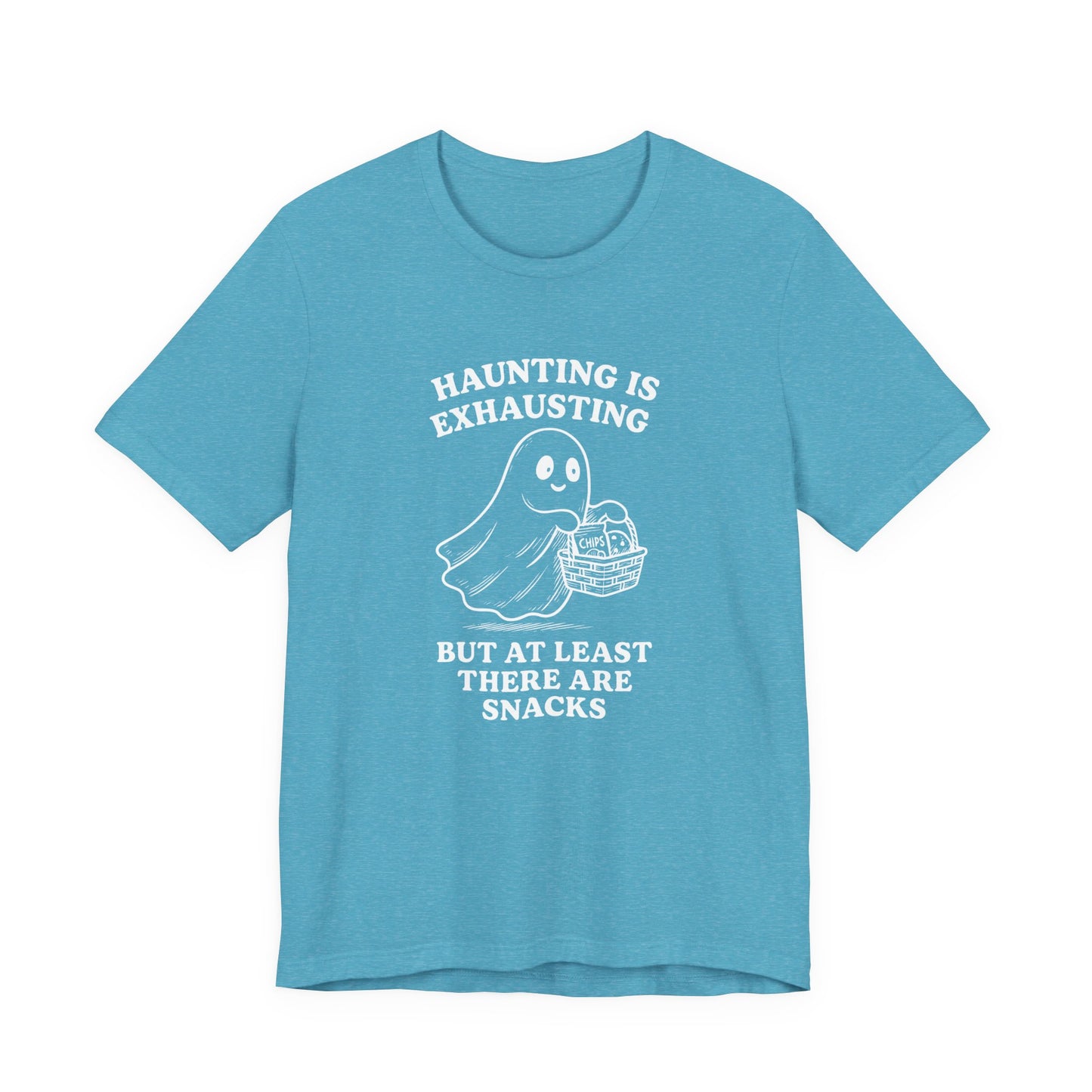 Haunting Is Exhausting Ghost Tee