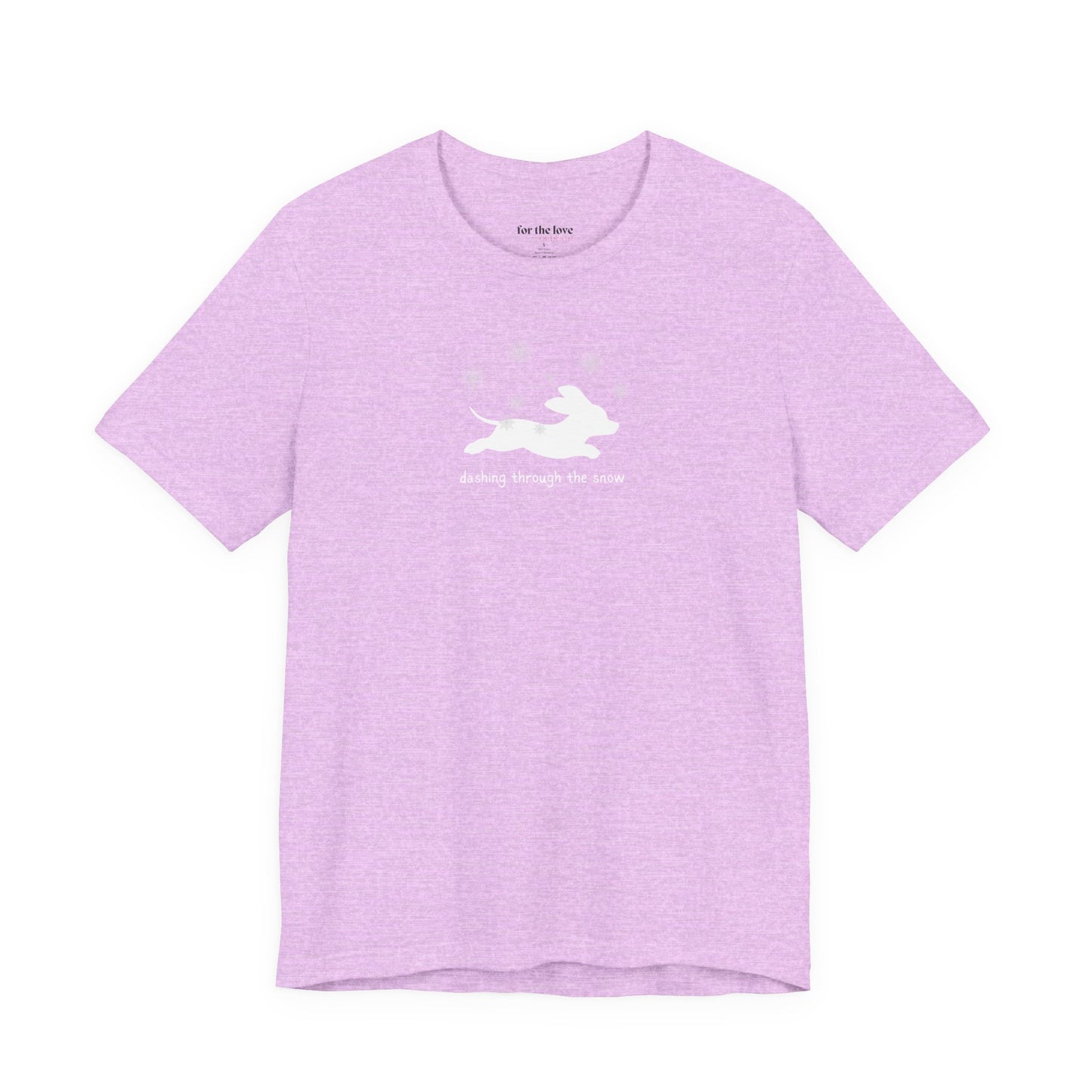 Dashing Through the Snow Wiener Dog T-Shirt