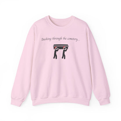 Dashing Through the Snow with Casket Sweatshirt